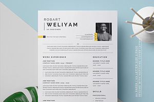 Resume CV / Cover Letter Template