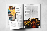 Magazine Print Layout, a Magazine Template by Grkic Creative (Thumbnail 10 of 13)