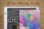 60%Off Watercolor Kit + Free Brushes, a Texture Illustration by Olya Creative (Thumbnail 7 of 12)