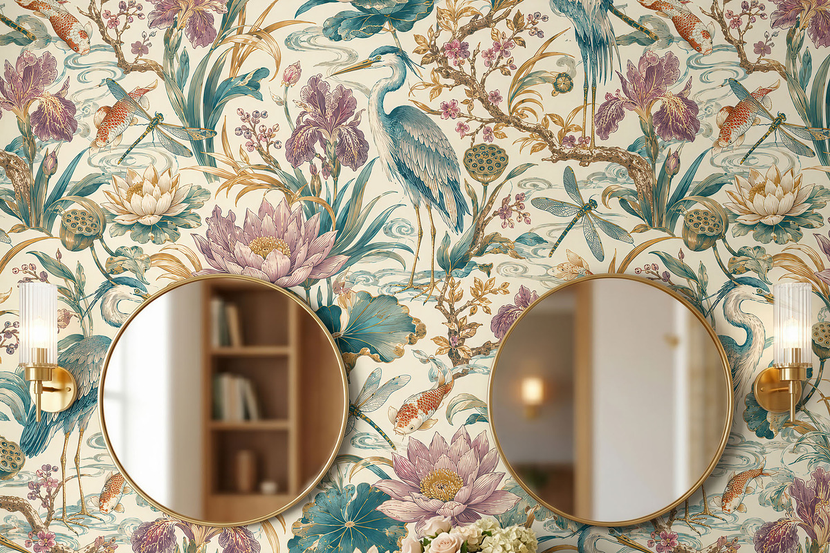 Bathroom Wallpaper Mockup PSD, a Household Mockup by 1001 mockups (Photo 9 of 14)