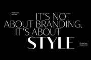 Blacker Sans - 60 + 3 variable fonts, a Sans Serif Font by Zetafonts (Thumbnail 2 of 15)
