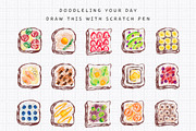 28 Ballpoint pen procreate brushes, a Brush Add-On by ProcreateiBox (Thumbnail 2 of 9)