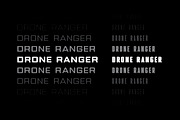 Drone Ranger PRO Font Family, a Sans Serif Font by Vintage Type Company (Thumbnail 5 of 12)