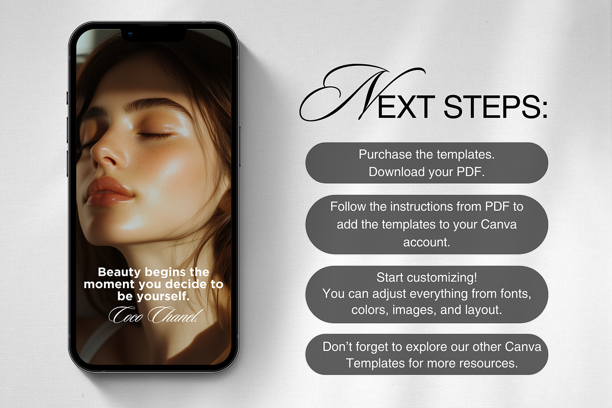 Instagram Templates for Brows, a Social Media Template by DesignsbyMariaStudio (Photo 8 of 10)