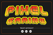 Pixel Game Text Effect, an Object Graphic by VL Shop (Thumbnail 1 of 4)