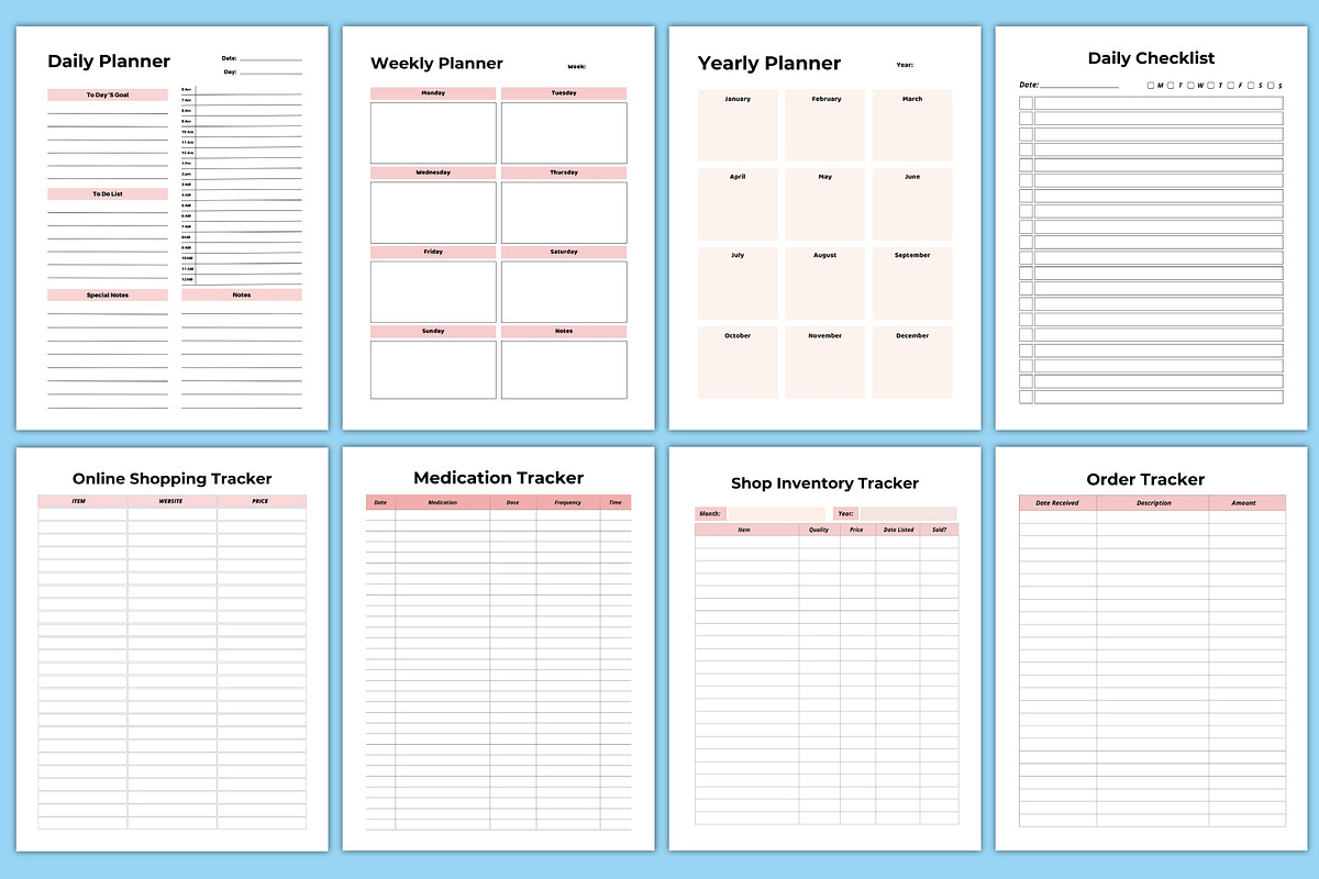 Editable End of Life Planner Canva, a Stationery Template by Designmela01 (Photo 4 of 6)