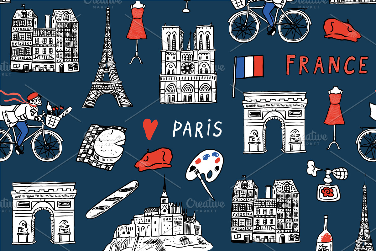 France Map, an Education Illustration by GooseFrol (Photo 11 of 13)