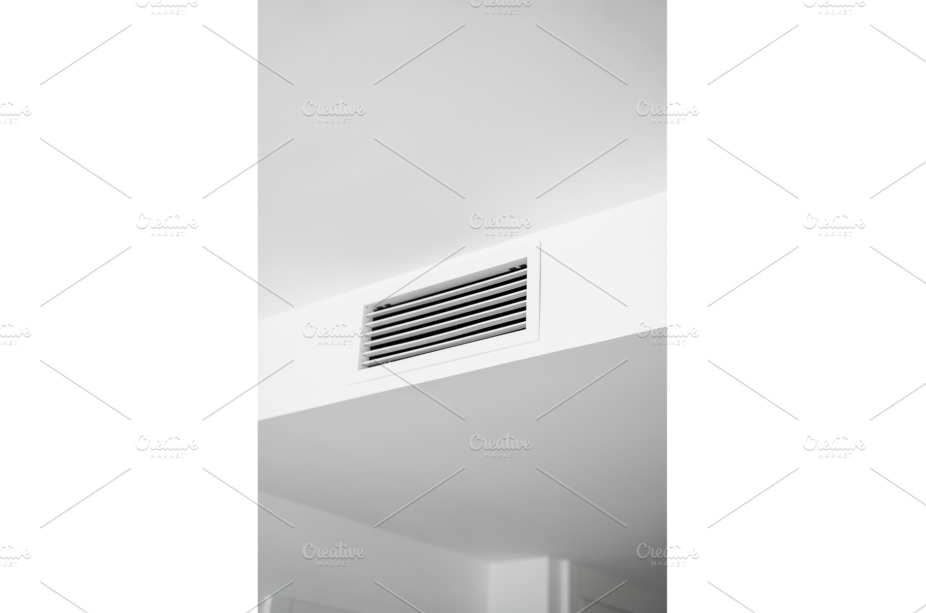 Modern ceiling air ventilation, an Architecture Photo by volodymyrshtun13795