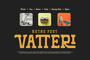 Zewkila - Retro Display Font, a Sans Serif Font by twinstd (Thumbnail 6 of 10)