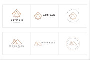 300 Geometric Premade Logo Bundle, a Branding & Logo Template by XpertgraphicD (Thumbnail 31 of 63)