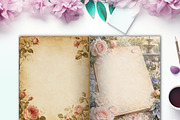 31 Garden Memory Journal Pages, a Background Graphic by LA Design (Thumbnail 6 of 10)