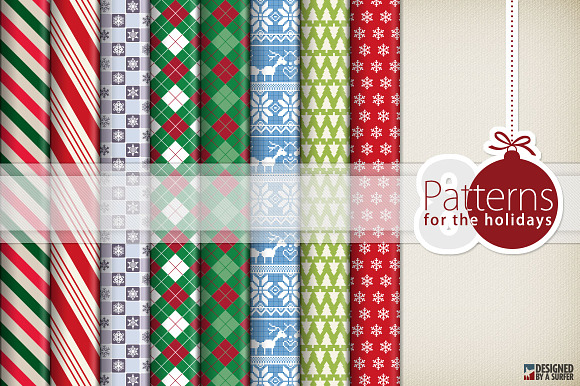 8 Holiday Patterns
