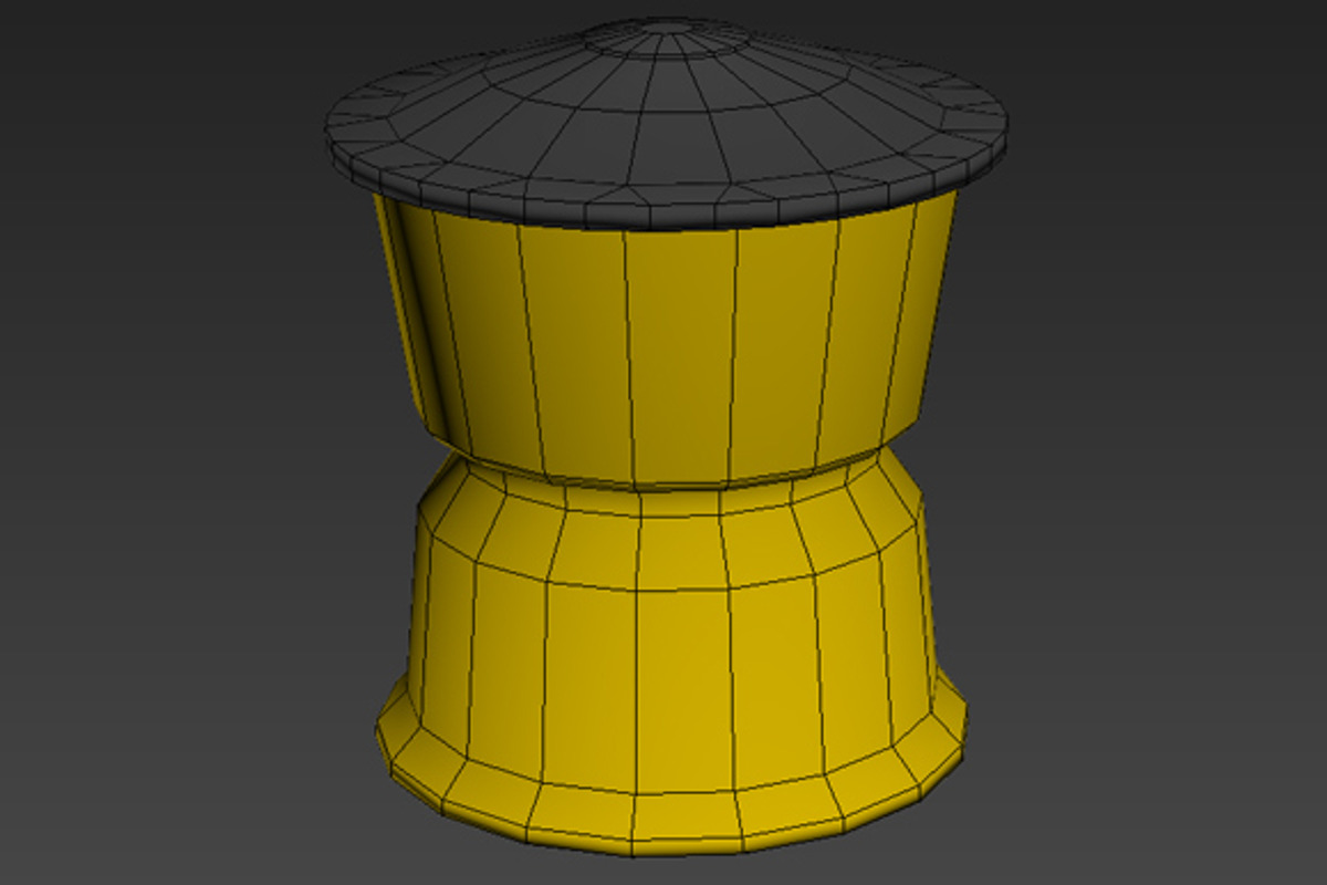 Impact Attenuator Drum, an Environmental 3D Model by Rev A Studios | THE SHOP (Photo 4 of 4)