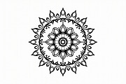 Mandala Silhouette Vector Bundle, an Illustration by Designer_Momina (Thumbnail 3 of 9)