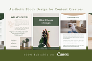 Ebook Design for Content Creators, a Magazine Template by The Little Lily Studio (Thumbnail 2 of 5)