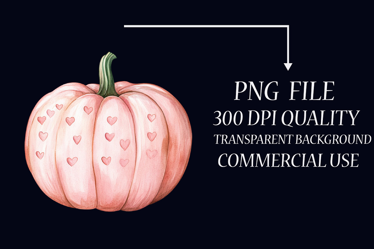 Halloween Pumpkins Clipart, an Illustration by Libby Wishes (Photo 4 of 5)