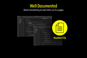 GameXPlay–Gaming HTML Template, a Landing Page Template by SNIPESCIENTIST (Thumbnail 5 of 6)