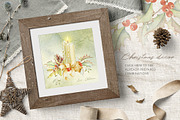Magic Winter Watercolors, a Decorative Illustration by Eva Katerina (Thumbnail 7 of 9)