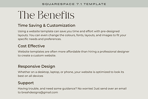 Squarespace Template: Willow