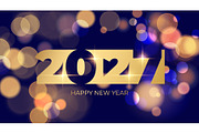 2027 New Year Graphics Set, a Background Graphic by Finevector (Thumbnail 6 of 7)