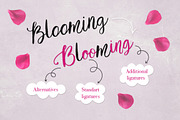 Tulip Garden Script., a Script Font by Red Ink (Thumbnail 5 of 9)