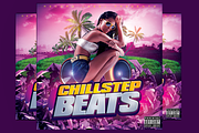 Chillstep CD Cover Template, a Templates & Theme by White Shadow Graphix (Thumbnail 1 of 2)