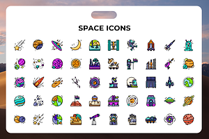 Space Icons, an Icon by Wencory