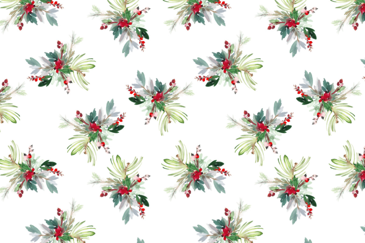 3 Christmas Seamless Pattern, a Pattern Graphic by Karma (Photo 8 of 8)