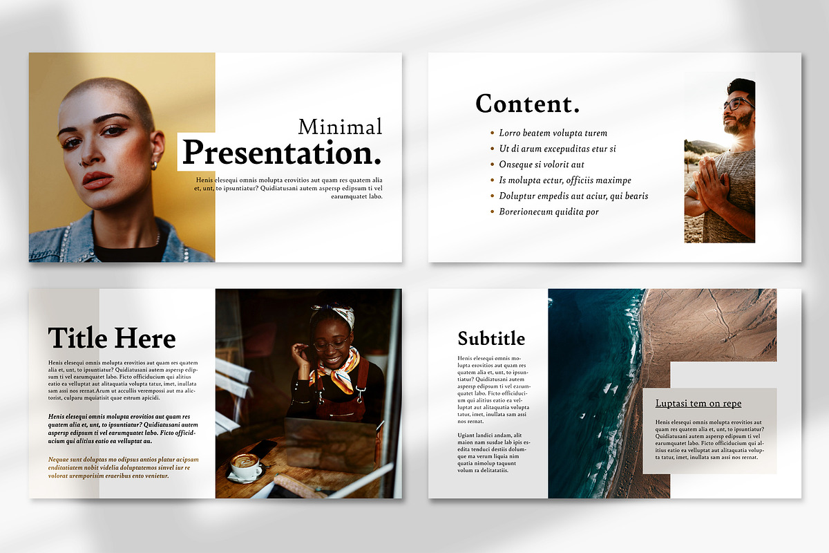 Minimal Presentaion Layout