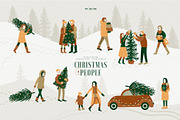 Christmas people, a Person Illustration by adehoidar (Thumbnail 1 of 5)