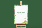 Hello Best Friend – Watercolor, a Person Illustration by CreativeValuation (Thumbnail 7 of 11)