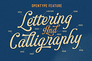Mitograph - Display Script Font, a Script Font by Letterhend Studio (Thumbnail 4 of 9)