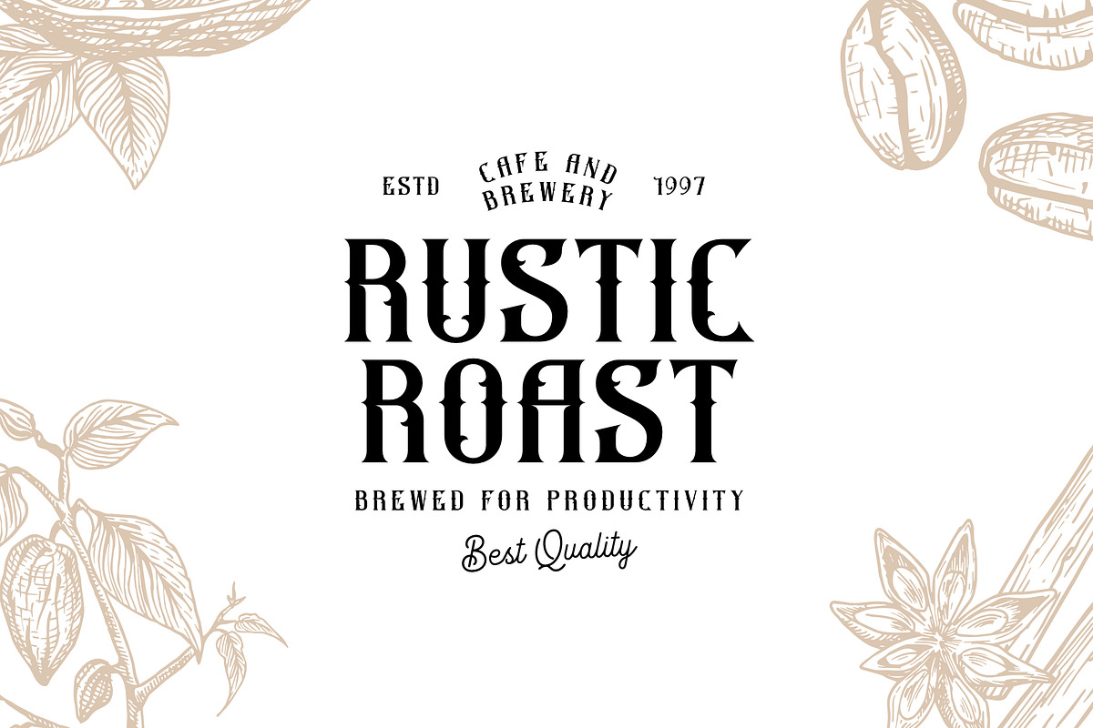 Brameson Spencer - Vintage Font, a Serif Font by Grezline Studio (Photo 4 of 12)