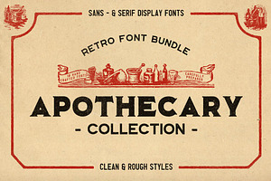 The Retro Brand Font Bundle