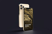 iPhone 12 Pro Mock-up, an iPhone Mockup by zippypixelstudio (Thumbnail 11 of 14)