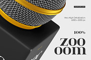 Microphone Mockup Set, a Device Mockup by Country4k (Thumbnail 3 of 4)