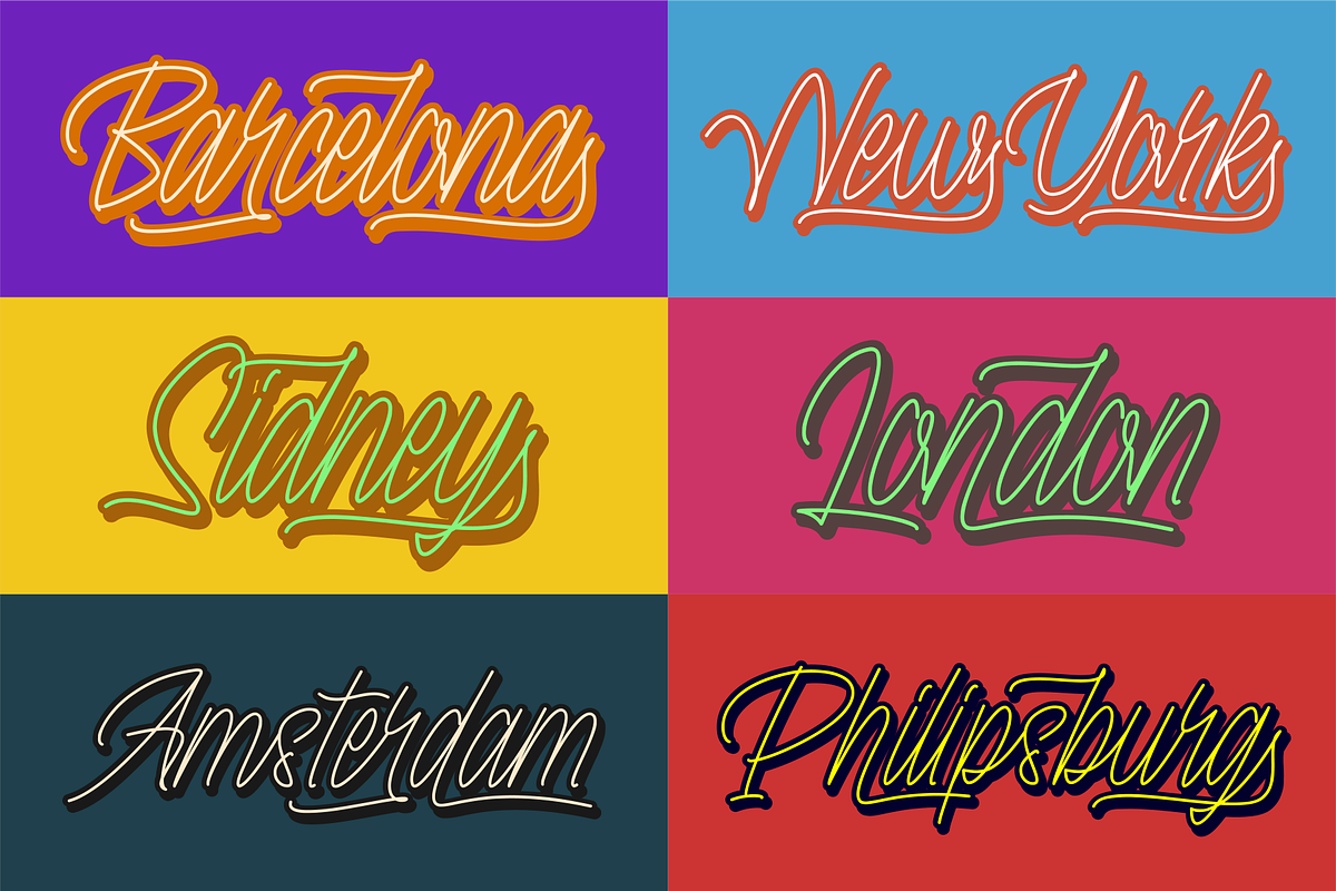 Grace Moretza Font, a Script Font by Mabhal Studio (Photo 5 of 9)