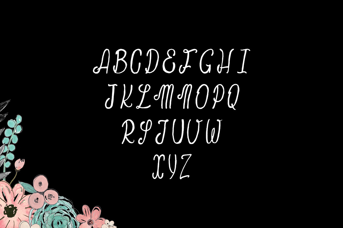 Ulyssa Handwritten Font + Bonus preview 2