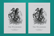 Elegant Hand Drawn Horses Flyer, a Flyer Template by ashenterprise (Thumbnail 2 of 3)