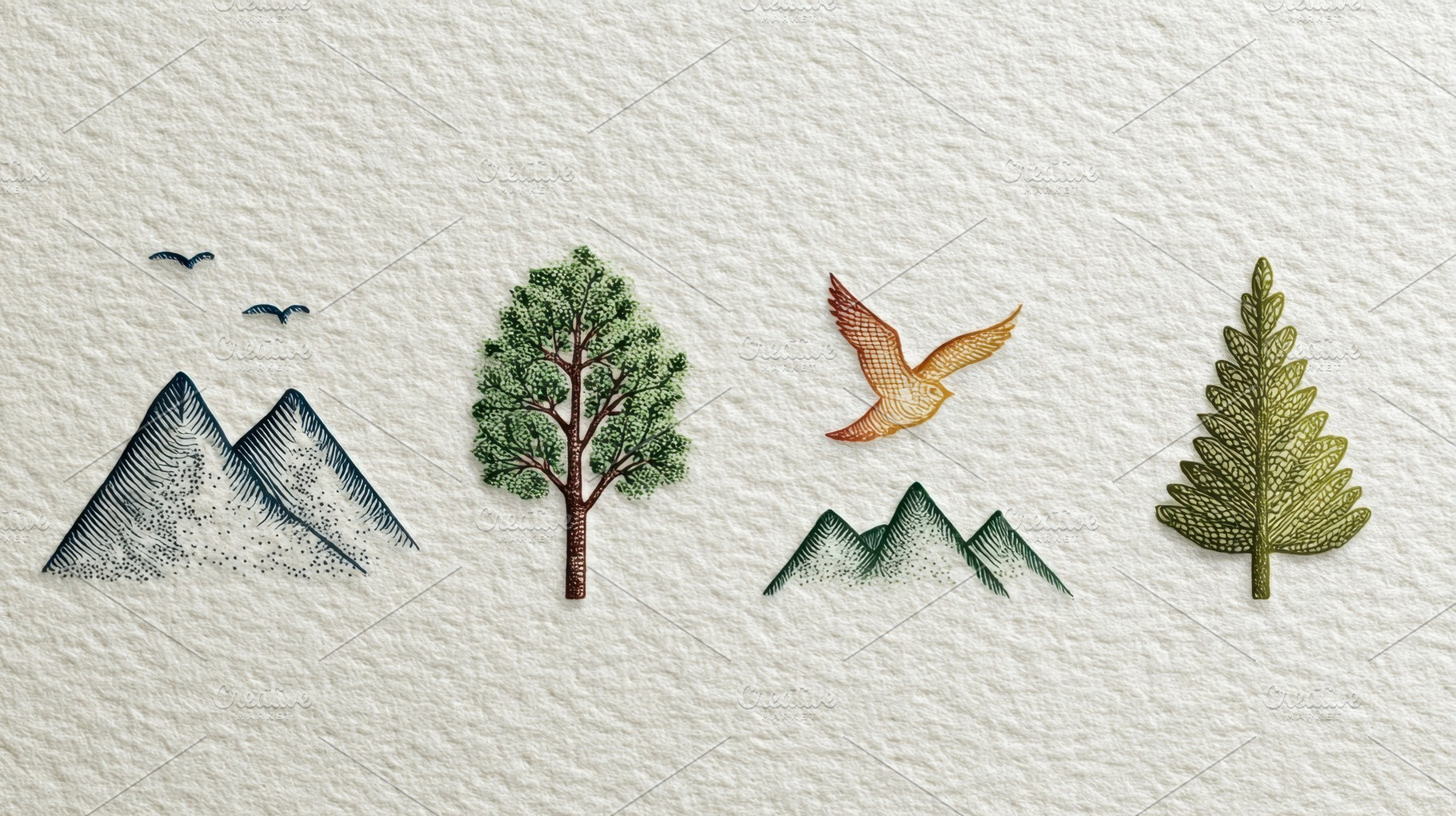 Tree-filled mountain views, a Photo by Beautiful things