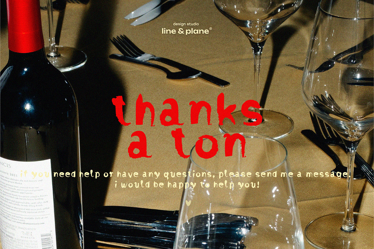 Marilyn Font - Craft Handwritten, a Handwritten Font by line & plane (Photo 12 of 12)