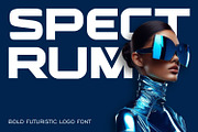 Respa bold futuristic logo font, a Sans Serif Font by WhymoreArt (Thumbnail 2 of 10)