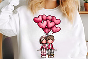 Valentines Couple Clipart, an Illustration by SinaCreation (Thumbnail 9 of 11)