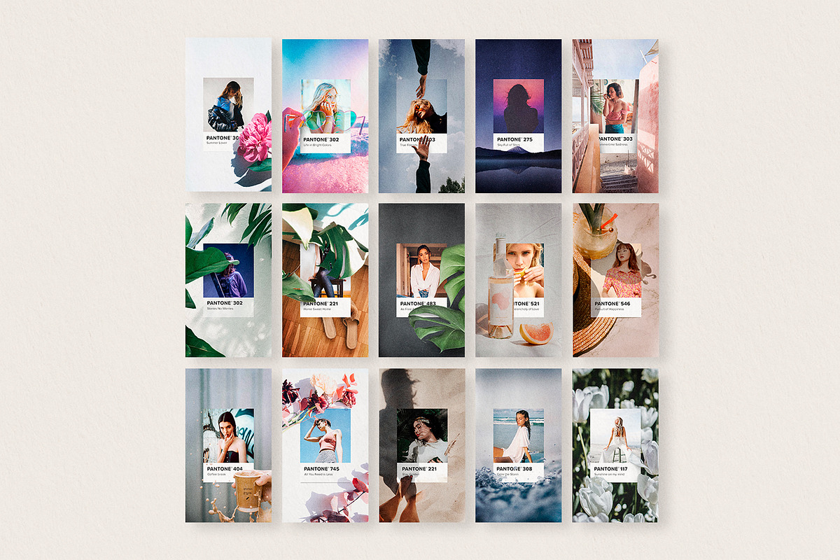 Pantone Stories | Canva & PS, a Social Media Template by Stories Collective (Photo 5 of 5)