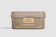 Ice Cream Tub Mock-Up, a Packaging Mockup by tiyasprabawa (Thumbnail 3 of 5)