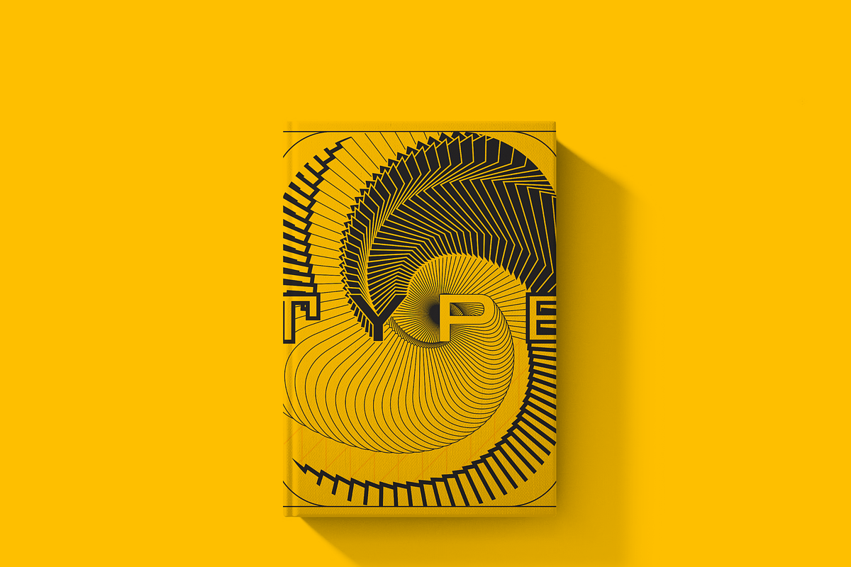 Modern Optical Typography Poster Set, a Poster Template by NJ Himel (Photo 7 of 40)
