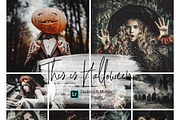 10 Halloween Lightroom Presets, a Preset Add-On by MockTurtleStudio (Thumbnail 1 of 9)