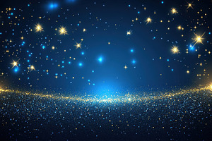 Twinkling stars at night, a Photo by Beautiful things