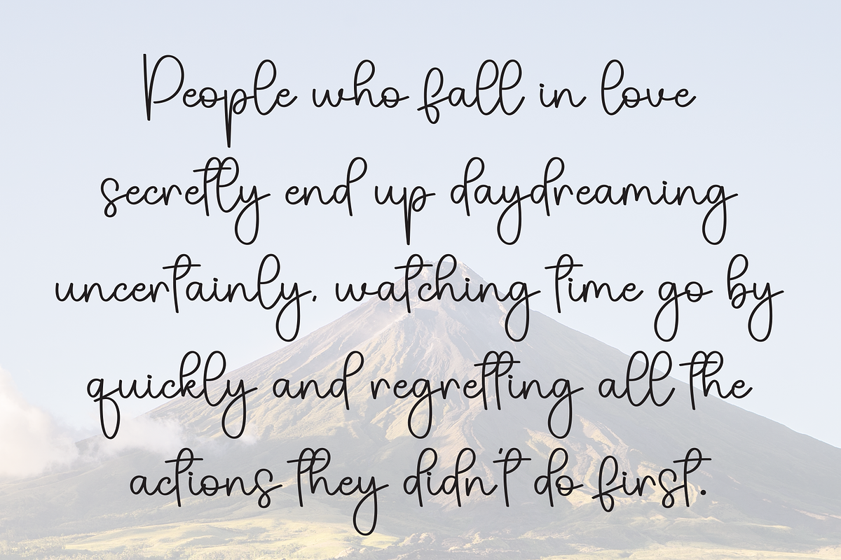 Charming | Script Font, a Handwritten Font by Scratchones (Photo 6 of 8)