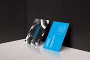 Simple Modern Business Card 43, a Business Card Template by ND Design (Thumbnail 7 of 8)
